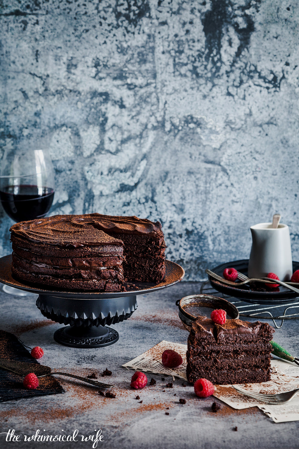 30 Cakes In 30 Days: 1. Dark Chocolate Espresso Mudcake {GF, DF}